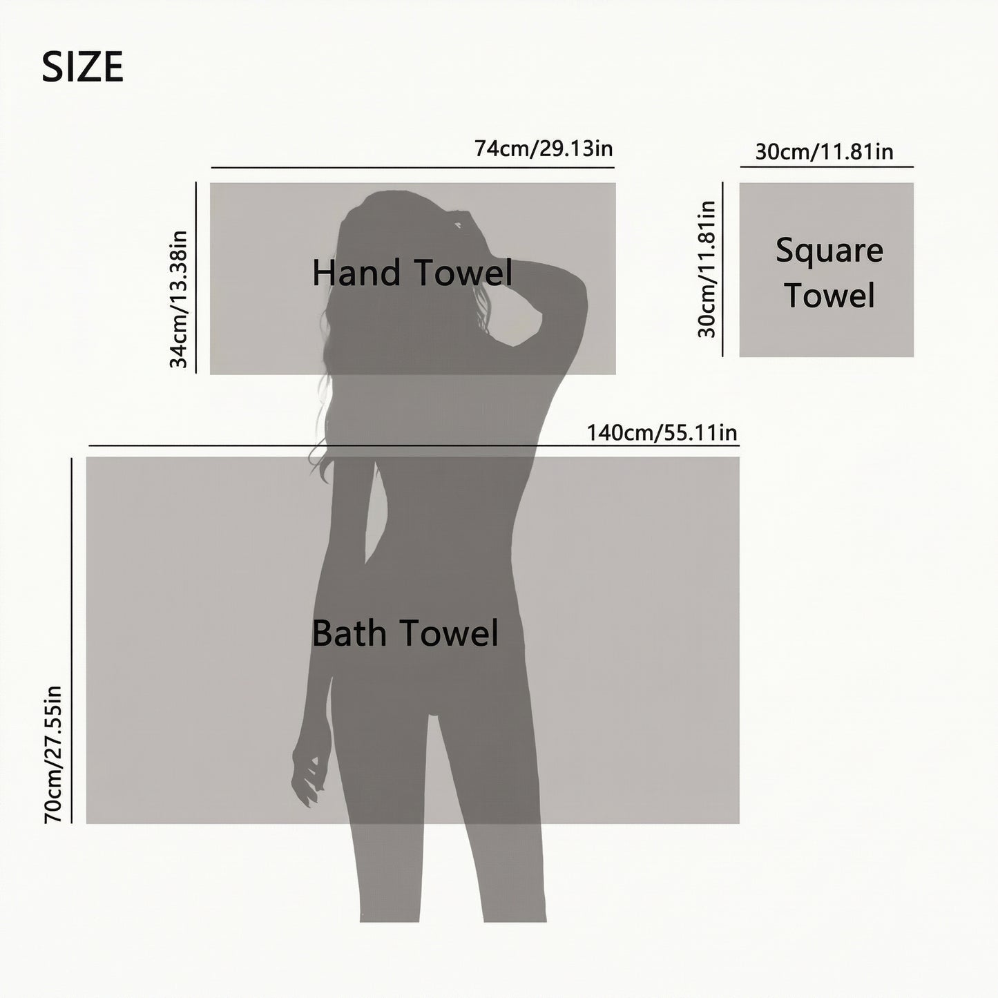 8-Piece Fleece Microfiber Towel Set